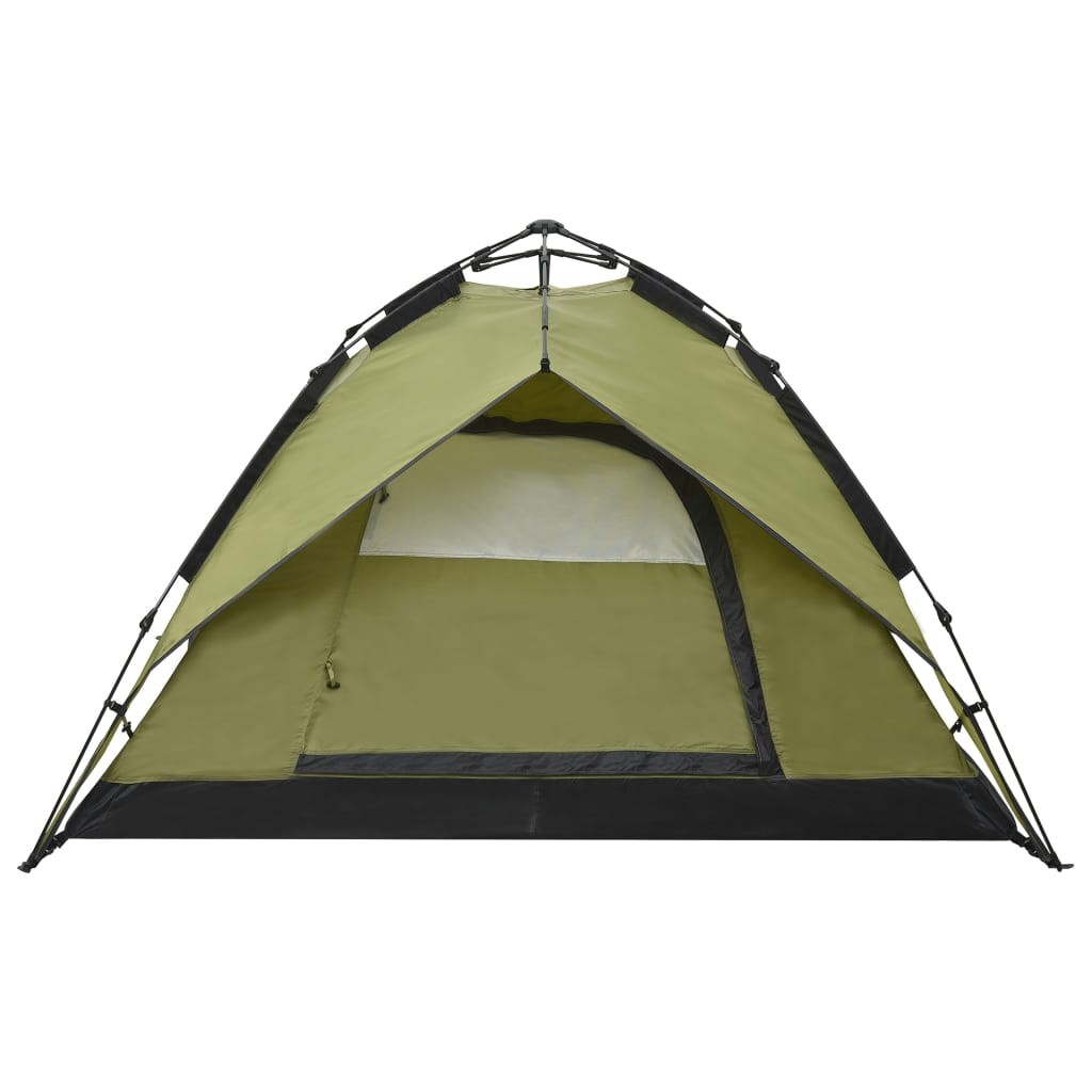 Pop-Up Camping Tent 2-3 Person 240x210x140 cm Green